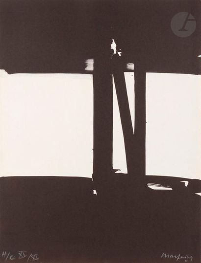 null André Marfaing (1925-1987)
Composition, vers 1960
Lithographie.
Épreuve sur...
