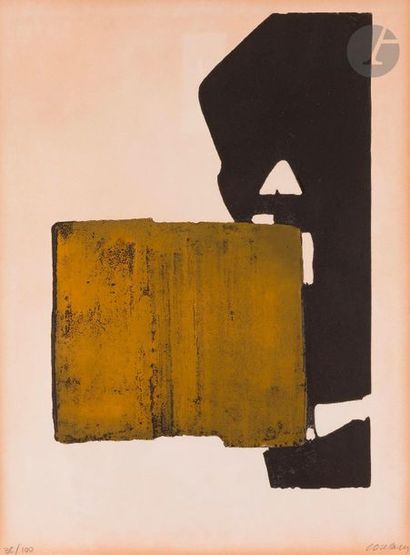 null Pierre Soulages (b. 191
9)
Etching No. 19, 1970Eau-forte



and aquatint o





n...