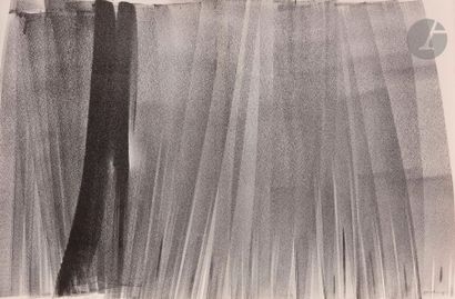 null Hans Hartung (1904-1989)
Farandole, suite A, pl. 1, 1970
Lithographie. 
Épreuve...