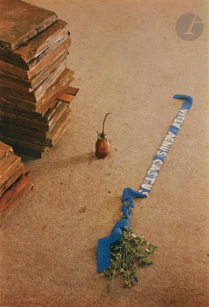 null Joseph Beuys (German, 1921-1986)Vitex Agnus Castus, 1973Offset on cardboard.
Proof...