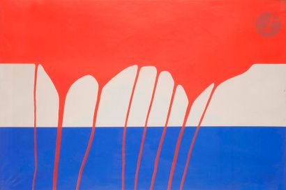 null Gérard Fromanger (b. 1939
)Holland (pl. of the album "
Le Rouge"), 1970Silk...