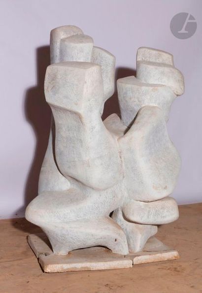 null Roger DESSERPRIT
Composition - Sculpture, 1980
Ciment, terre cuite et âme de...