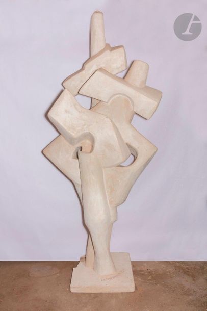 null Roger DESSERPRIT (1923-1985
)Composition - Sculpture
,

1981Cement,

terracotta...