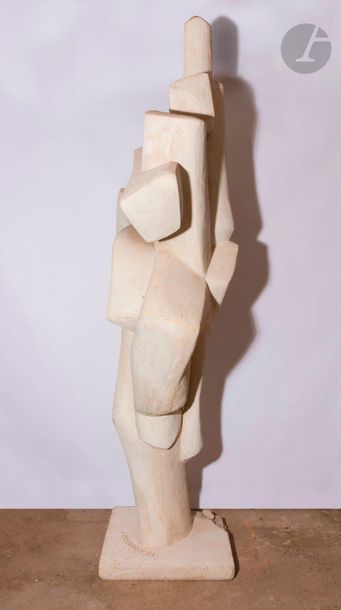 null Roger DESSERPRIT (1923-1985
)Composition - Sculpture
,

1981Cement,

terracotta...