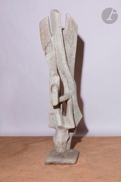 null Roger DESSERPRIT (1923-1985)
Composition - Sculpture, 1960
Ciment, terre cuite...