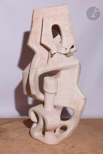 null Roger DESSERPRIT (1923-1985
)Composition - Sculpture
,

1971Cement,

terracotta...