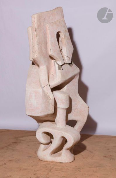 null Roger DESSERPRIT (1923-1985)
Composition - Sculpture, 1971
Ciment, terre cuite...