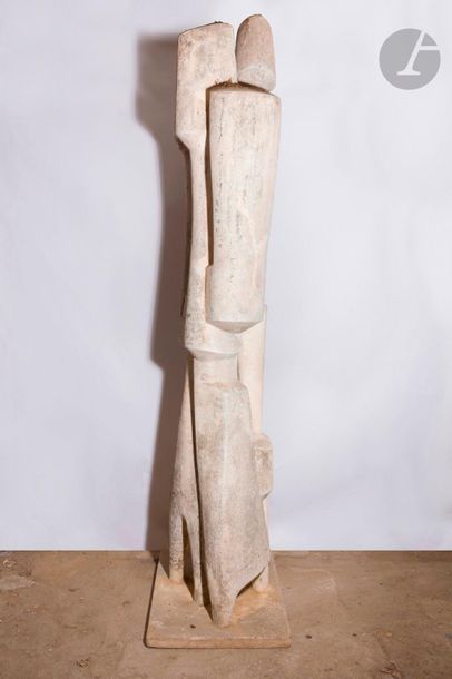 null Roger DESSERPRIT (1923-1985
)Composition - Sculpture
,

1971Cement,

terracotta...