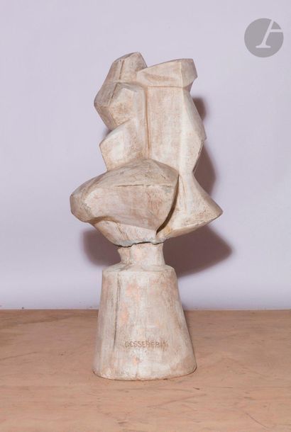 null Roger DESSERPRIT (1923-1985)
Composition - Sculpture
Ciment, terre cuite et...