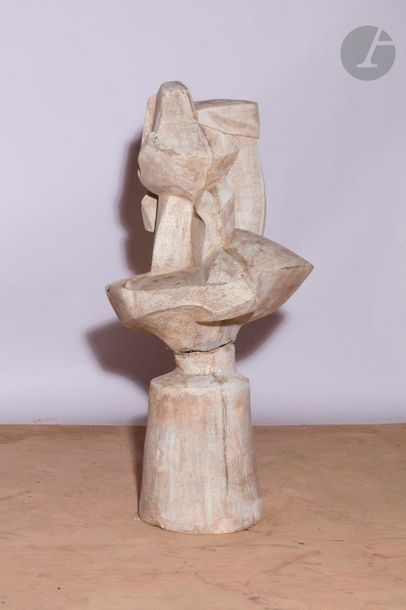 null Roger DESSERPRIT (1923-1985)
Composition - Sculpture
Ciment, terre cuite et...