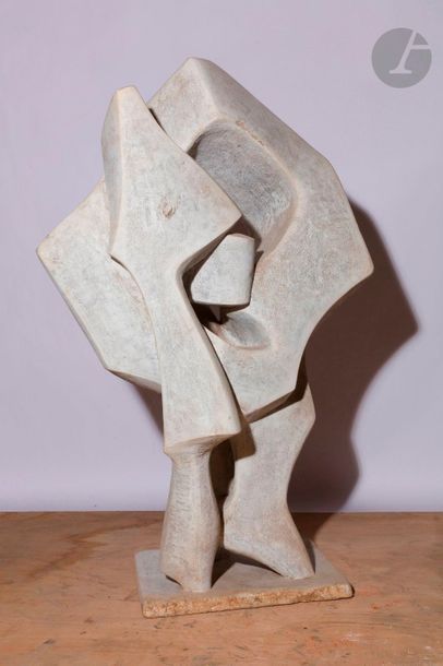 null Roger DESSERPRIT (1923-1985)
Composition - Sculpture,1980
Ciment, terre cuite...