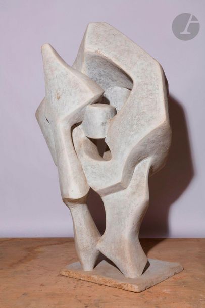 null Roger DESSERPRIT (1923-1985)
Composition - Sculpture,1980
Ciment, terre cuite...