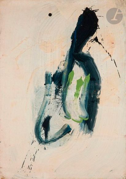null Bernard BYGODT (1939-2004
)Composition, 1969Oil
on canvas.
Signed and dated...