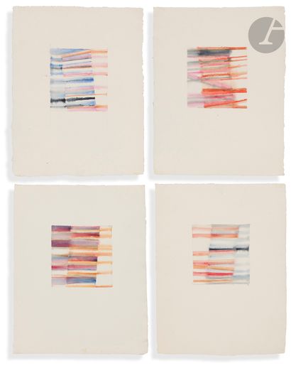 null Anne-Marie MILLIOT (1977-1985
)Panarea, 1978Watercolour
- Quadriptych.
Each...