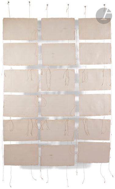 null Anne-Marie MILLIOT (1977-1985
)18 armed and assembled sheets,
1980Ambert
paper
and...