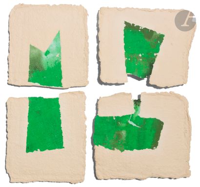 null Anne-Marie MILLIOT (1977-1985)
Recyclage, 1983
Papier recyclé et empreinte verte.
Chaque...