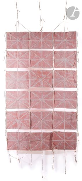 null Anne-Marie MILLIOT (1977-1985
)18 armed and assembled sheets, 1979Dyed paper,
tissue...