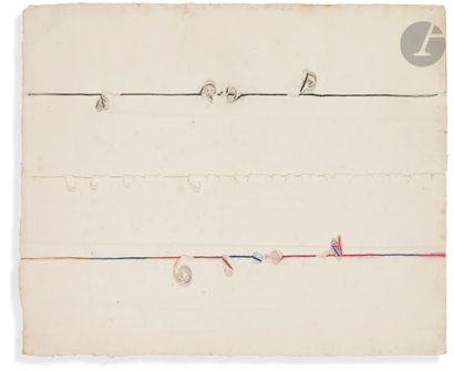 null Anne-Marie MILLIOT (1977-1985
)Composition, ca. 1979-1980Papier
d'Ambert and...