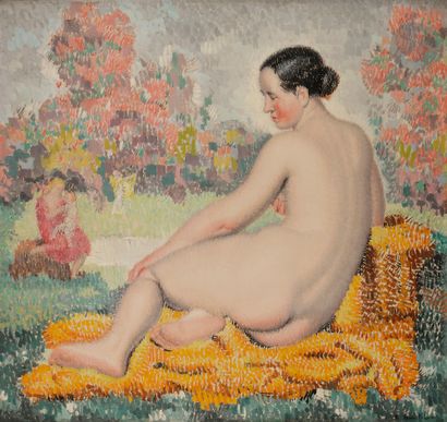 null 
*Jules Oury, dit MARCEL-LENOIR (1872-1931) 



Vénus, 1929 



Huile sur toile....