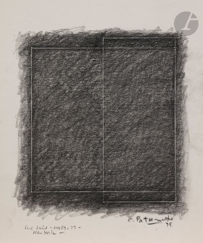 null César PATERNOSTO [Argentine] (b. 1931
)Composition, 1979Chalk
.
Signed and dated...