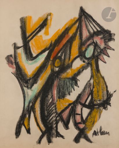 null Jean-Michel ATLAN (1913-1960)
Composition, 1949
Pastel.
Signé en bas à droite.
65 x 50,5 cm

Provenance :...