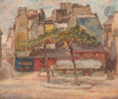 null Kazimierz PACEWICZ (1895-1974)
Paris, la place Saint-André-desArts
Huile sur...