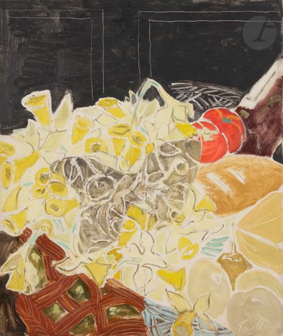 null Francis TAILLEUX (1913-1981)
Nature morte
Huile sur toile.
Signée en bas à droite.
55...