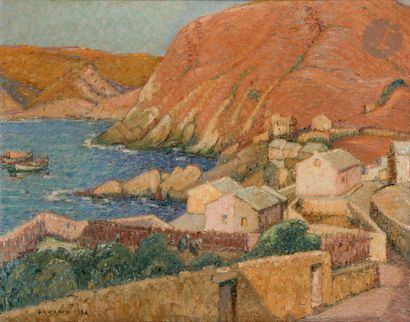null Pierre Gaston RIGAUD (1874-1939)
Pino, Cap-Corse, 1932
Huile sur toile.
Signée...