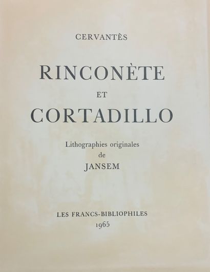 null 
[DIVERS - ENSEMBLE DE DEUX LIVRES ILLUSTRES DE JEAN JANSEM ET DIVERS]



CERVANTES...