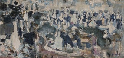 null Alexandre Sasha GARBELL (1903-1970)
Mer par temps gris, vers 1960
Huile sur...