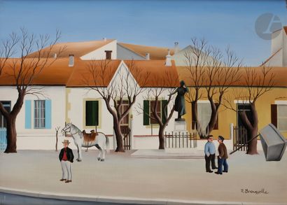 null Robert BROUSSOLLE (born in 1931
)Saintes-Maries-de-la-Mer, place MireilleOil
on...