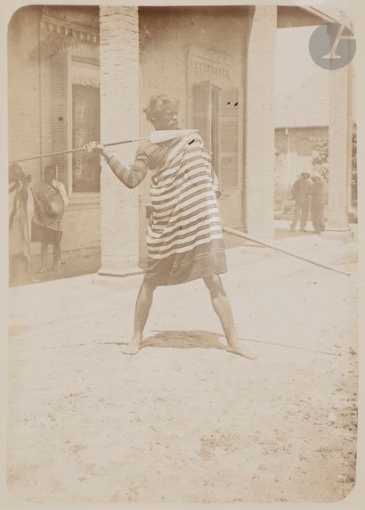 null Photographe non identifié
Madagascar, 1899-1890. 
Album personnel du lieutenant-colonel...