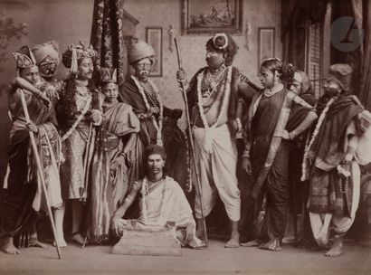 null Shepherd & Robertson - Samuel Bourne et divers 
Inde. Sri Lanka, c. 1870. 
Orfèvres....