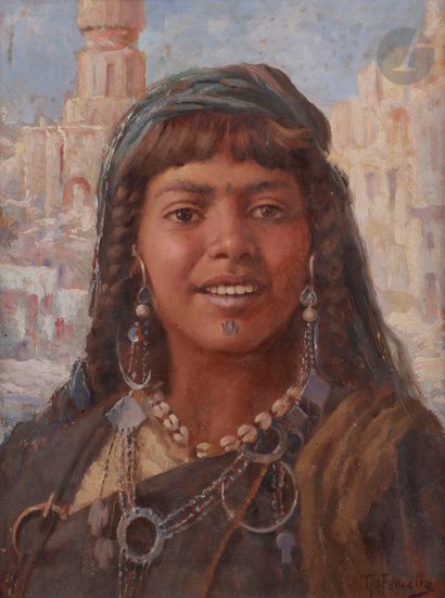 Forcella NICOLA (actif vers 1868) Portrait...