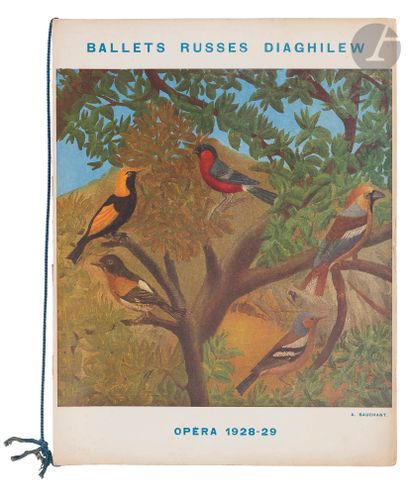  André BAUCHANT (1873-1958) [Illustration de la couverture] Ballets Russes de Diaghilew....