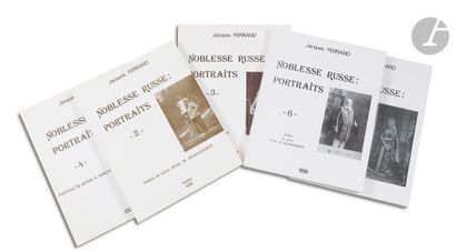 null Jacques FERRAND (1943-2007)
Noblesse russe : portraits
Tomes 2 à 6 et index.
Montreuil...