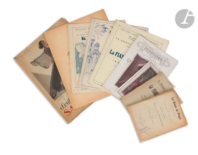 Set of 9 programs and miscellaneous booklets1...