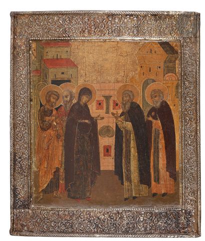 Icon of the Apparition of the Virgin to Saint...