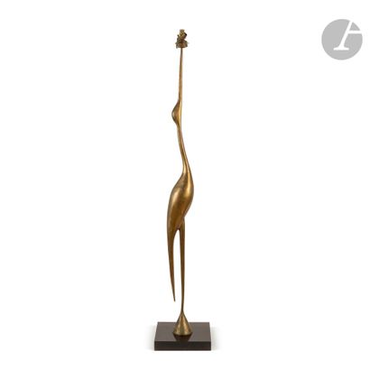 null RENÉ BROISSAND (1928-2019) DESIGNER & SANT'ANGELO PUBLISHERThe
Stilt WalkerPost
lamp.
Proof...