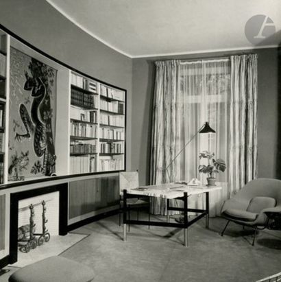 null JEAN-RENÉ PROU (1917-1983) FOR THE DECORATION OF THE APARTMENT OF MR AND MRS...