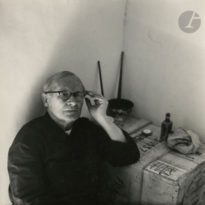 Daniel Frasnay (1928) Juan Miró dans son...