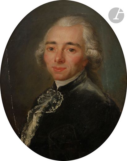 null French school of the xviiie
sièclePresumed
portrait of
M. Cury, lawyer at the...
