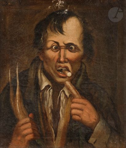 null Spanish school circa 1820A
grape eater; A radish eaterPair
of

canvases.
49...