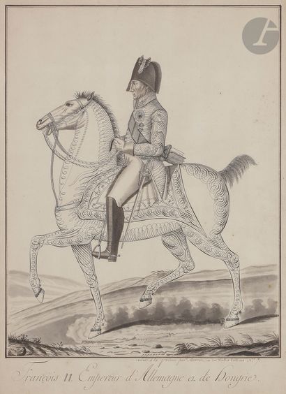 null AUVREST (act.c.1807)
Portrait de François II, Empereur d’Allemagne et de Hongrie
Dessin...