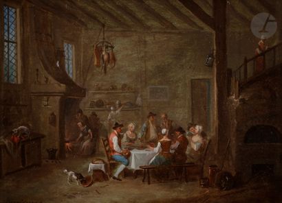 null Jean Baptiste BENARD
(active between 1751 and 1789)
Village
interiorsPanel
pair.

12...