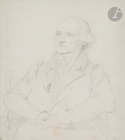 null 19th century French schoolPortrait of a
man facing left wearing the Legion of
HonourBlack
pencil.

Annotated...