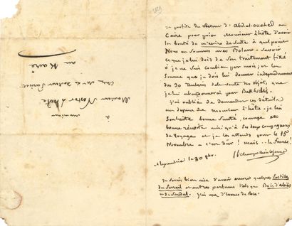 null Jean-François CHAMPOLLION (1790-1832) Egyptologist, the decipherer of hieroglyphics....