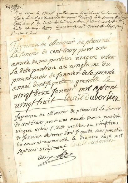 null MISCELLANEOUS. 6 documents.

 4 P.S. by members of the BERLIOZ du Dauphiné family,...