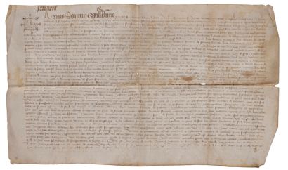 null [KNOWLEDGE] [SAINT-PIERRE-D'ALBIGNY]. Contract for the accommodation of part...