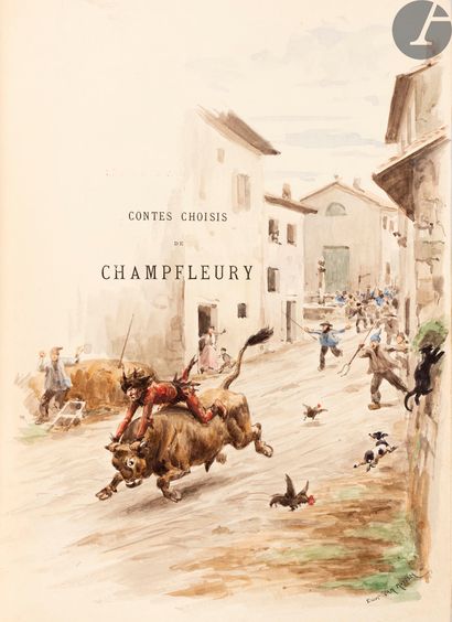 null CHAMPFLEURY.
Selected tales. The Findings of Monsieur Bretoncel. The bell of...